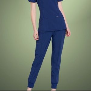Cherokee Scrub Set - blue Size S